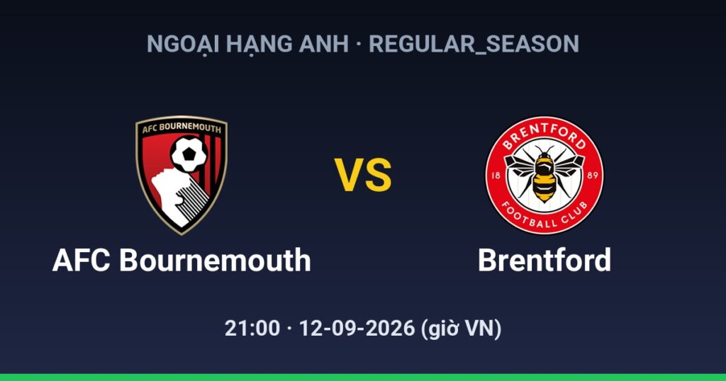 AFC Bournemouth vs Brentford FC