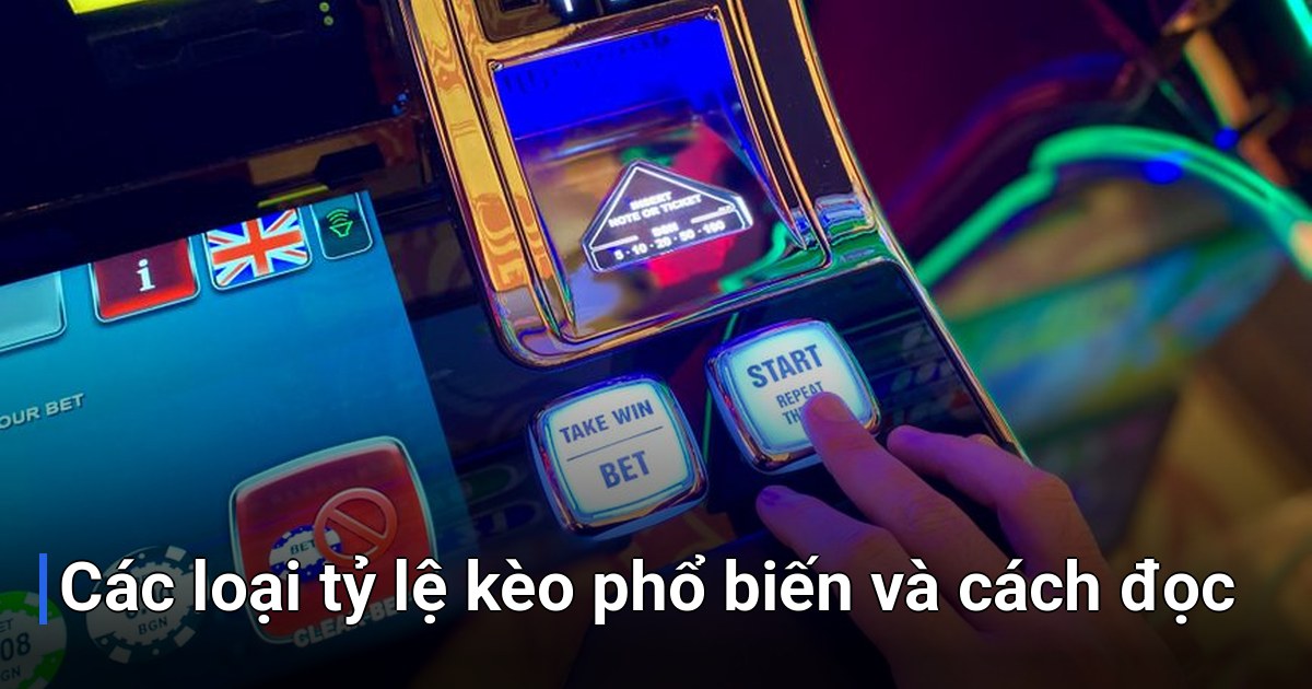 Các loại tỷ lệ kèo phổ biến và cách đọc